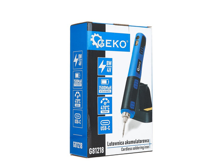 Lutownica akumulatorowa 4V 1500mAh 8W