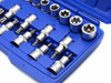 Zestaw nasadek i bitów torx 1/2" 19 szt.