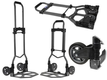 Wózek magazynowy transportowy składany płaski 80kg