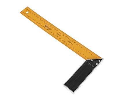 KĄTOWNIK STOLARSKI BUDOWLANY 250MM ALUMINIOWY