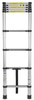 Drabina teleskopowa aluminiowa 2,6m 150kg (1)