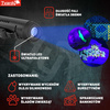 Lampa warsztatowa z magnesem 2X LED 5W 3W + LASER i ULTRAFIOLET