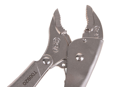 Szczypce zaciskowe morse'a – okrągłe szczęki – 250mm CrV (6/48)