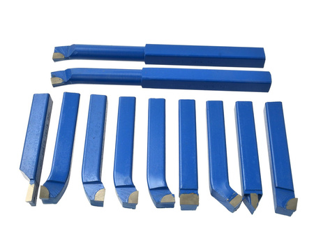 Komplet noży tokarskich 11szt. 16x16mm