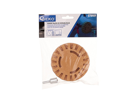 Gumowy krążek do usuwania kleju + adapter (karbowany) (100)