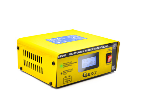 Prostownik mikroprocesorowy LCD 12/24V