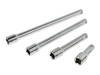 4el.zestaw przedłużek 1/2" 70 mm / 120 mm / 200 mm / 245 mm GEKO PROFI
