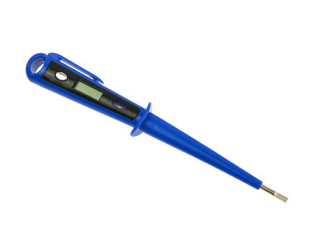Próbnik napięcia LCD 3.5x180mm 10-250V