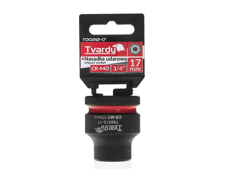 WYTRZYMAŁA NASADKA UDAROWA KRÓTKA 1/2" 28mm CR-MO TVARDY