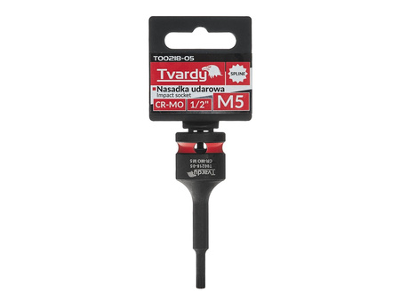 WYTRZYMAŁA NASADKA UDAROWA TRZPIENIOWA SPLINE M5 1/2” CR-MO TVARDY