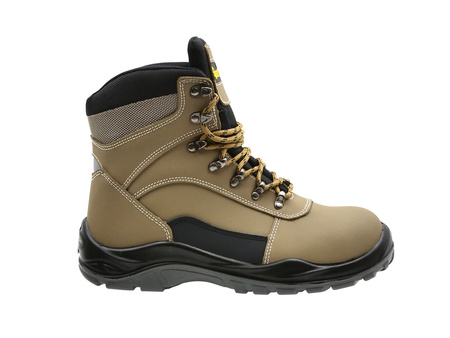 Buty ochronne model nr 7 nubuk wysokie S3 SRC