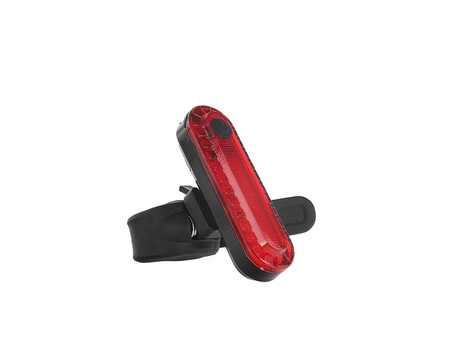 Wodoodporna lampka rowerowa USB IP54 – zestaw przód + tył (120)
