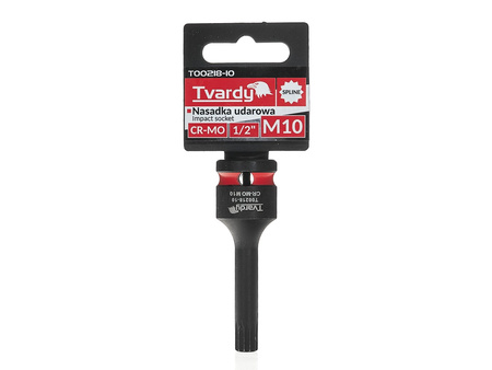 WYTRZYMAŁA NASADKA UDAROWA TRZPIENIOWA SPLINE M10 1/2” CR-MO TVARDY