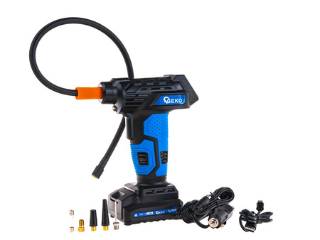 Pompka - kompresor akumulatorowy 12V LCD (0,2-10,3 BAR)