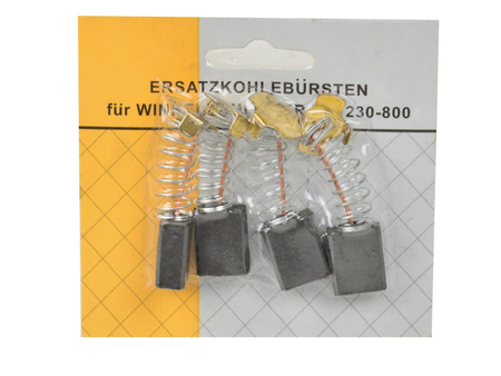 Szczotki węglowe szlifierki 230+ 8x14x17 4szt. na blistrze