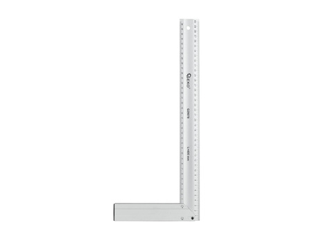 KĄTOWNIK STOLARSKI BUDOWLANY 400MM ALUMINIOWY