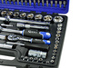 Zestaw kluczy nasadowych i torx 108el.CRV GEKO