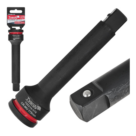 PRZEDŁUŻKA UDAROWA 3/4” 175mm UCHWYT DO NASADEK CR-MO TVARDY