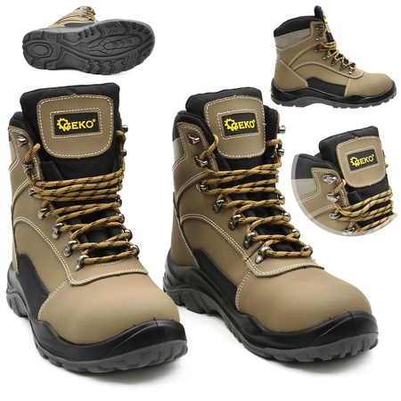 Buty ochronne model nr 7 nubuk wysokie S3 SRC