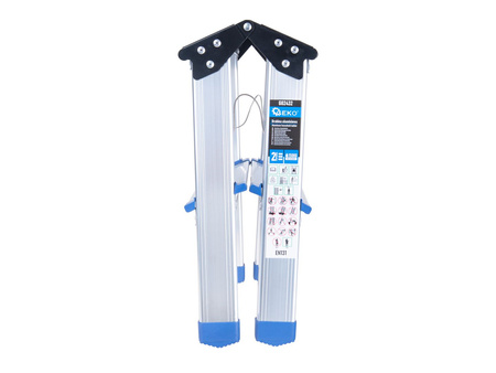 Drabina aluminiowa 2-stopniowa dwustronna 150kg