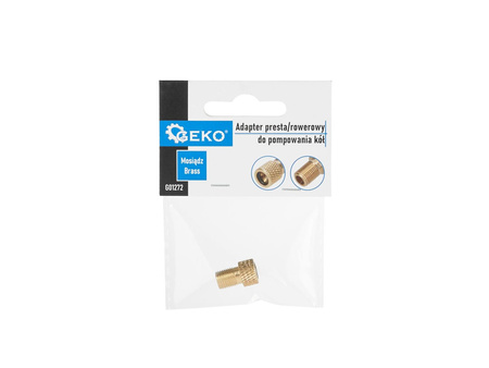 Adapter presta/rowerowy do pompowania kół – mosiężny (25/300)