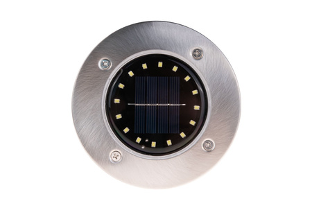 Lampa solarna ogrodowa 16LED gruntowa najazdowa (komplet 4szt.) (1/6)