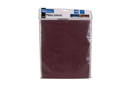 Płótno ścierne – arkusz 230x280mm P60 (10/500)