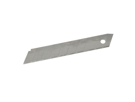 Ostrza łamane do nożyków 18 mm stal SK-5 zestaw 10 szt.