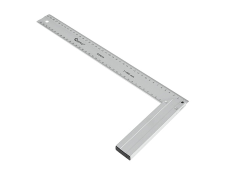 KĄTOWNIK STOLARSKI BUDOWLANY 400MM ALUMINIOWY