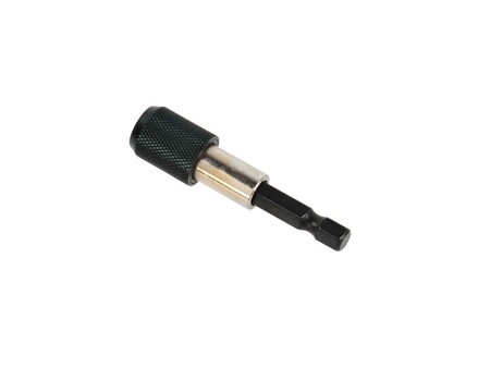 Uchwyt magnetyczny bitów z klipsem 1/4" 60mm