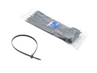Opaski zaciskowe nylonowe czarne -Trytki 430x7.6mm UV 50szt.