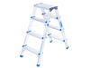 Drabina aluminiowa 4-stopniowa dwustronna 150kg
