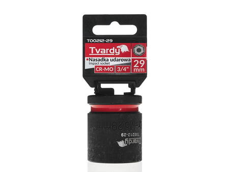 WYTRZYMAŁA NASADKA UDAROWA DŁUGA 1/2" 20mm CR-MO TVARDY