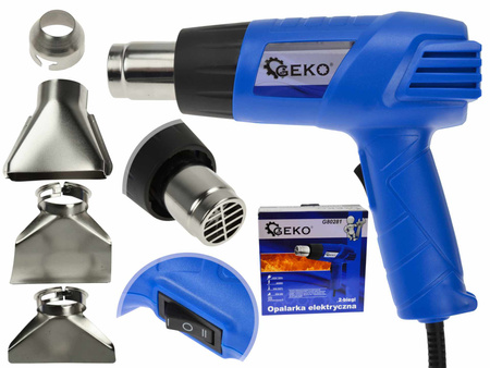 Opalarka elektryczna 2000W + 4 dysze