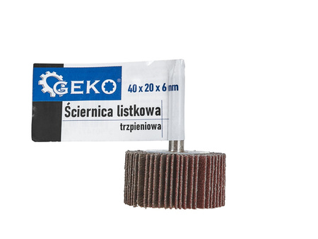 Ściernica listkowa trzpieniowa 40x20X6 P150 (50/100)