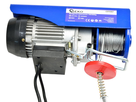 Elektryczna wciągarka linowa 150/300 kg 1200W