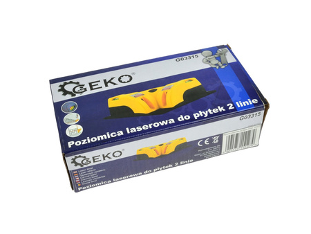 Poziomica laserowa do płytek 2 linie
