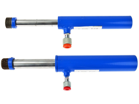 Zestaw siłowników i ściągaczy do rozpieraka hydraulicznego 7el