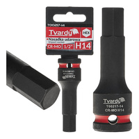 WYTRZYMAŁA NASADKA UDAROWA TRZPIENIOWA HEX H14 1/2” CR-MO TVARDY
