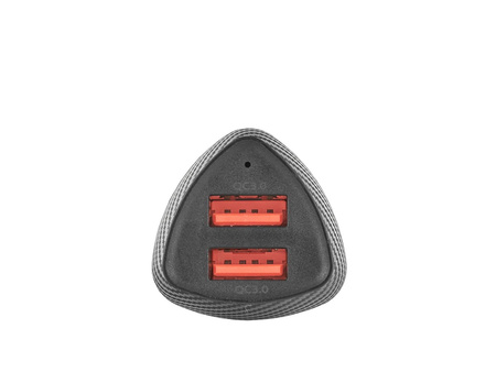 Ładowarka samochodowa z funkcją szybkiego ładowania QC3.0 36W 7,2A (100)