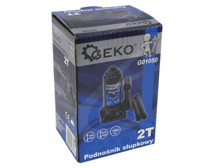 Podnośnik hydrauliczny słupkowy 2T GEKO CE
