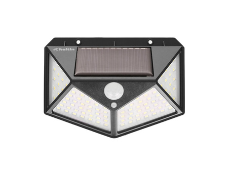 Lampa solarna z czujnikiem zmierzchu i ruchu 50W (naświetlacz 100led) (100)