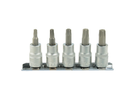 5el. zestaw kluczy trzpieniowych torx T25-50 3/8" CRV