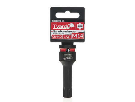 WYTRZYMAŁA NASADKA UDAROWA TRZPIENIOWA HEX H14 1/2” CR-MO TVARDY