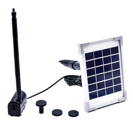 Pompa solarna pompka do oczka wodnego fontanna 2W