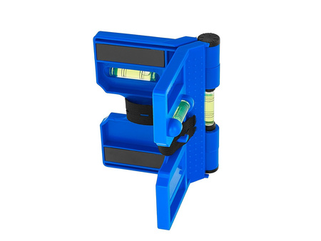 Poziomica do osadzania słupków z magnesem