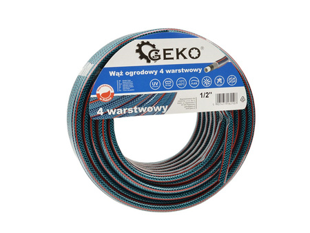 Wąż ogrodowy 4 Warstwowy 1/2" 20m GEKO