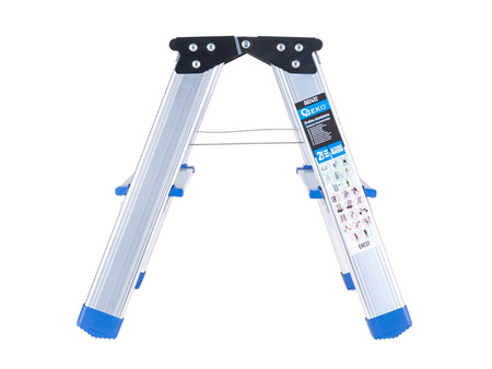 Drabina aluminiowa 2-stopniowa dwustronna 150kg