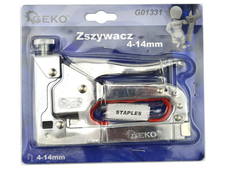 Zszywacz srebrny 4-14mm GEKO