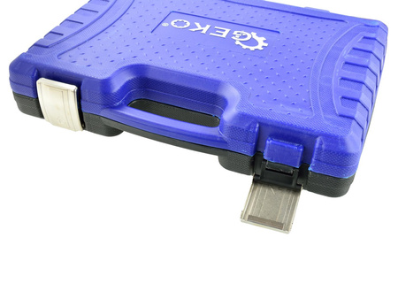 Zestaw kluczy nasadowych i torx 108el.CRV GEKO